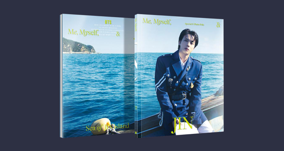 Фотобук Jin Special 8 Photo-Folio Me, Myself & JIN — BTS